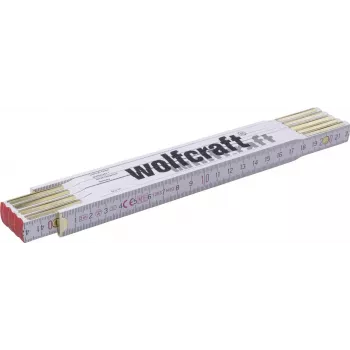 Wolfcraft 5227000 aliuminio tiesioji liniuotė 2 m