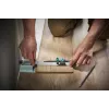 wolfcraft 6952000 nerūdijančio plieno liniuotė 320 mm su išgraviruota metrine skale