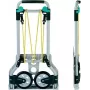 wolfcraft TS 600 aliumininis rankinis vežimėlis, 70 kg, juodas 5505000