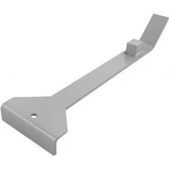 Wolfcraft Pull Bar 6928000 – laminato ir parketo grindų klojimo įrankis, 350 mm, plieninis su veltinio danga