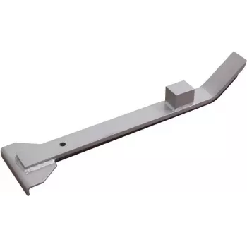 Wolfcraft Pull Bar 6928000 – laminato ir parketo grindų klojimo įrankis, 350 mm, plieninis su veltinio danga