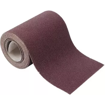 Wolfcraft 1739000 šlifavimo popieriaus ritinys su „Hook-and-Loop“ tvirtinimu, 60 grūdėtumo, 115 mm x 4 m
