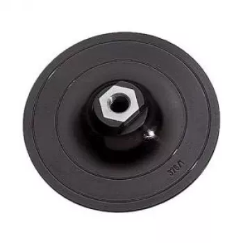 wolfcraft 125 mm velcro šlifavimo padėklas su grąžto adapteriu ir K80 lapu (2285000)