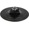 wolfcraft 125 mm velcro šlifavimo padėklas su grąžto adapteriu ir K80 lapu (2285000)