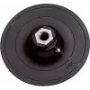 wolfcraft 125 mm velcro šlifavimo padėklas su grąžto adapteriu ir K80 lapu (2285000)