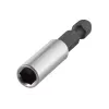 Wolfcraft 2426000 magnetinis antgalių laikiklis, 60 mm, 1/4 inch šešiabriaunis kotas
