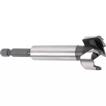 Wolfcraft 3310000 Forstner grąžtas 35 mm skersmens, 90 mm ilgio, 1/4 colio šešiabriaunis kotas