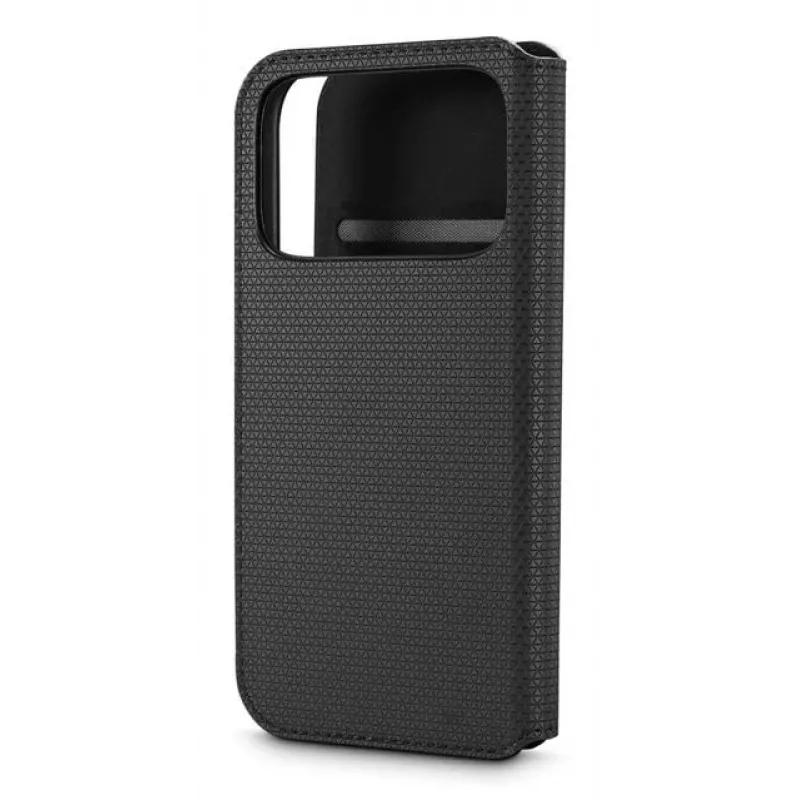 Black Rock Booklet Slim Folio dėklas Apple iPhone 17 Pro, juodas 00080398