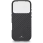 Black Rock Cover 360° stiklas, skirtas Apple iPhone 17 Pro, Real Carbon, 00080399