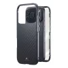 Black Rock Cover 360° stiklas, skirtas Apple iPhone 17 Pro, Real Carbon, 00080399