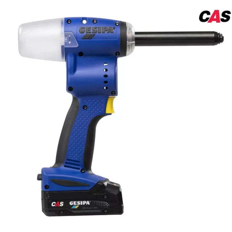 Gesipa 1830753 rankinis kniedytuvas aklinosioms kniedėms iki 5 mm aliuminio / 4 mm plieno