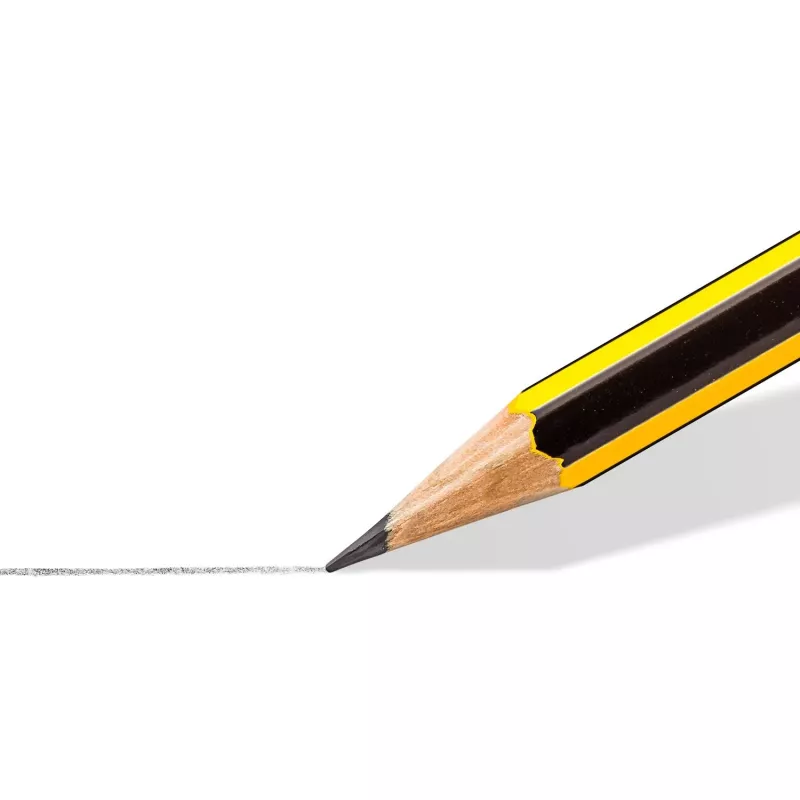 Staedtler Noris HB 122-2 BK10 grafito pieštukų rinkinys, HB, 10 vienetų