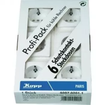 HEINRICH KOPP Paris Schuko lizdo įdėklas poliarinė balta 920702011