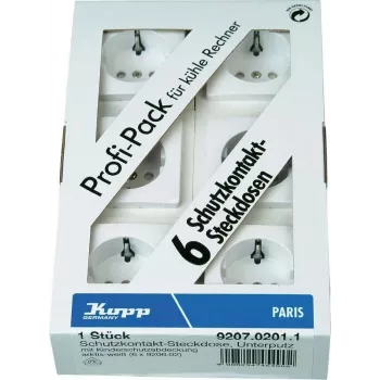 HEINRICH KOPP Paris Schuko lizdo įdėklas poliarinė balta 920702011