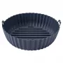 Fackelmann silikoninis orkaitės krepšelio įdėklas 22,5 cm, pilkas, 45103