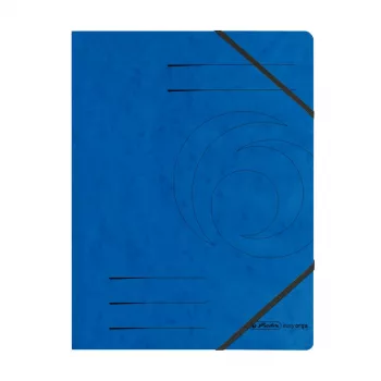 HERLITZ kampinis elastingas segtuvas A4 mėlynas, 5 vnt. paketas 11387180-000