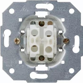HEINRICH KOPP Žaliuzių jungiklio įdėklas HK05/HK07 Aliuminis 250V 10A 504500004
