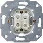 HEINRICH KOPP Žaliuzių jungiklio įdėklas HK05/HK07 Aliuminis 250V 10A 504500004