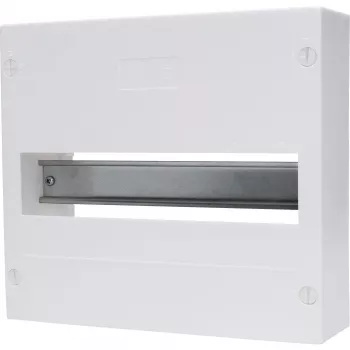 HEINRICH KOPP 344610006 paviršinio montavimo skirstomoji dėžė, 14 modulių vienetų, 1 eilė, balta
