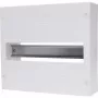 HEINRICH KOPP 344610006 paviršinio montavimo skirstomoji dėžė, 14 modulių vienetų, 1 eilė, balta