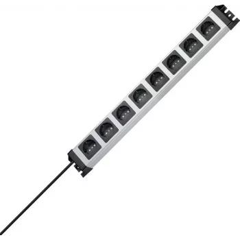 Kopp POWERversal 8 lizdų elektros skirstytuvas su 1,4 m kabeliu, baltas 226920014
