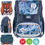 Herlitz Loop Cyber Soccer mokyklinė kuprinė 16L, 6-9 metų, magnetinė Fidlock užsegimo sistema, ergonomiška nugara, TÜV Rheinland sertifikuota