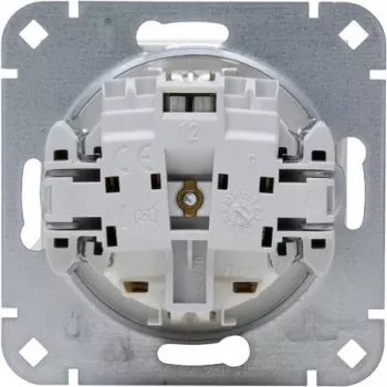 HEINRICH KOPP Schuko kištukinis lizdas su atlenkiamu dangteliu, paviršinio montavimo, IP44, pilkas, 1 lizdo, 16 A, 250 V, Paris serija 951529001