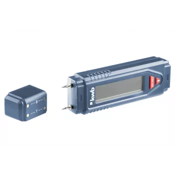 KWB 012100 drėgmės matuoklis su LCD ekranu ir adatiniais elektrodais medienai ir statybinėms medžiagoms