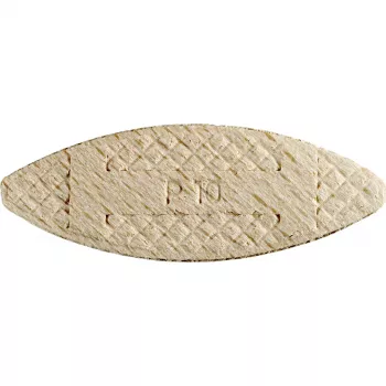 kwb mediniai kaiščiai 10 mm, 50 vnt., bukas, su grioveliais, DIN 68150 029110