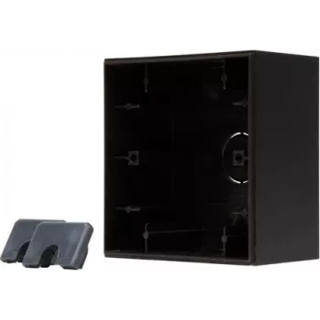 HEINRICH KOPP HK07 paviršinio montavimo korpusas, 1 vietos, IP20, juodas 374750008