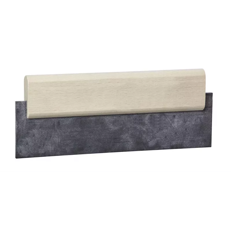 kwb 032620 Skiedinio glaistymo mentelė 200 mm x 55 mm elastinga guma su medine rankena