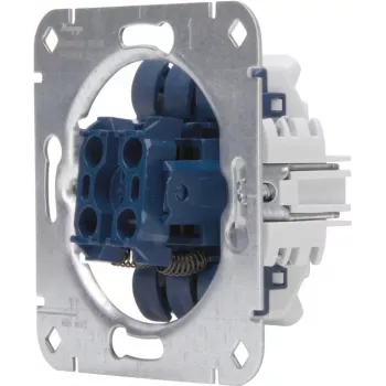 HEINRICH KOPP 508500008 įleidžiamas žaliuzių jungiklio modulis 250V 10A IP20 aliuminio spalvos