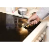 KWB 013810 plokščiasis grandiklis su nerūdijančio plieno ašmenimis ir ergonomiška dviejų komponentų rankena