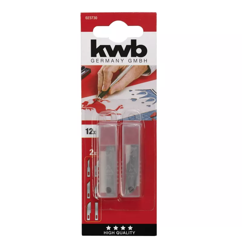 kwb peilio ašmenų atsarginiai komplektas 30 vnt. (023730)