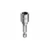 kwb 102710 1/4 inch pavaros šešiakampė galvutė 10 mm chromo vanadžio plieno