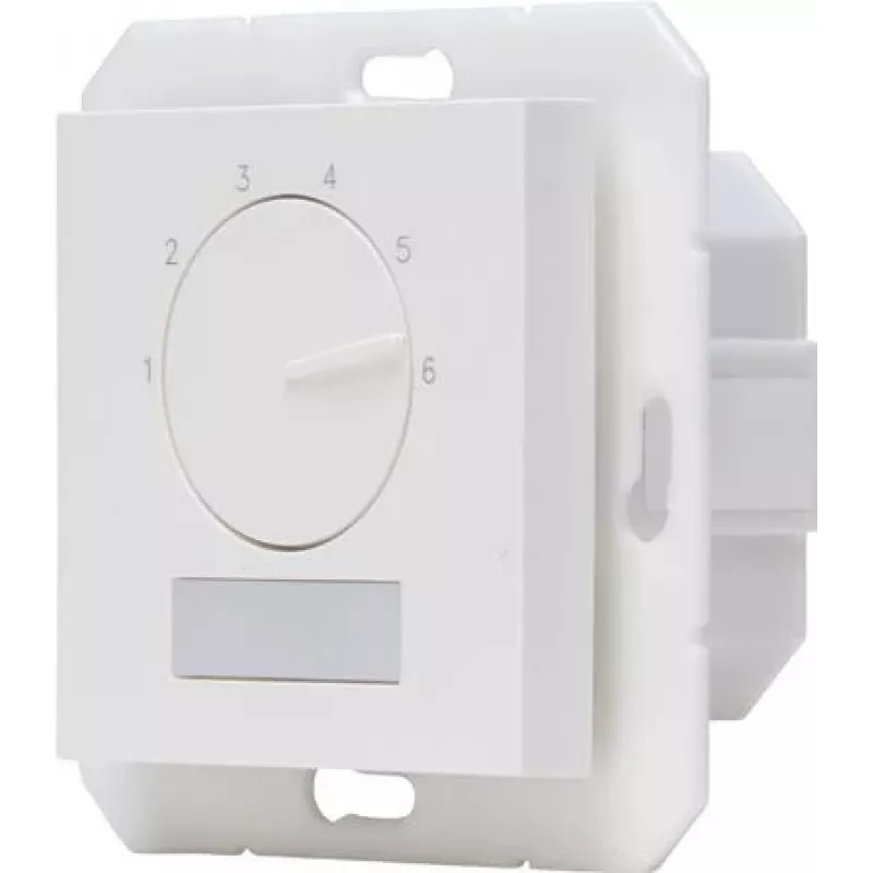 HEINRICH KOPP HK07 Basic elektroninis patalpų termostatas, 230V, 50Hz, 0°C–40°C, IP20, Pure White 296529003