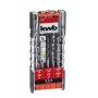 KWB 109155 HSS sukinių grąžtų rinkinys, 9 dalių, 1,5–6,0 mm, DIN 338, šlifuoti, metalui, plastikui, medienai
