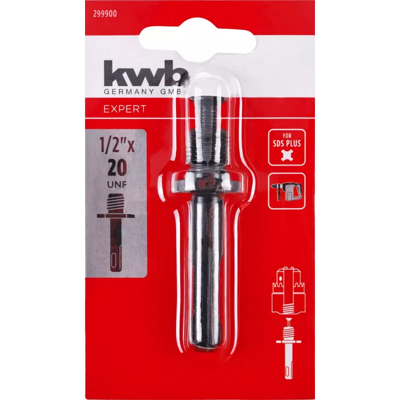 kwb SDS-plus gręžimo griebtuvo adapteris 299900