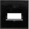 Kopp HK07-UAE dangtelis, juodos matinės spalvos, 1 modulio 371750005