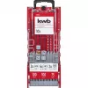 kwb 109180 siaurųjų pjūklų geležčių rinkinys, 10 dalių, T formos kotas, medienai/metalui/plastikui