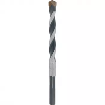 KWB 050720 Tungsteno karbido betono spiralinis grąžtas 12 mm, bendras ilgis 150 mm, cilindrinis kotas, 1 vnt.