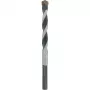 KWB 050720 Tungsteno karbido betono spiralinis grąžtas 12 mm, bendras ilgis 150 mm, cilindrinis kotas, 1 vnt.