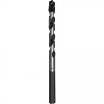 KWB 050720 Tungsteno karbido betono spiralinis grąžtas 12 mm, bendras ilgis 150 mm, cilindrinis kotas, 1 vnt.