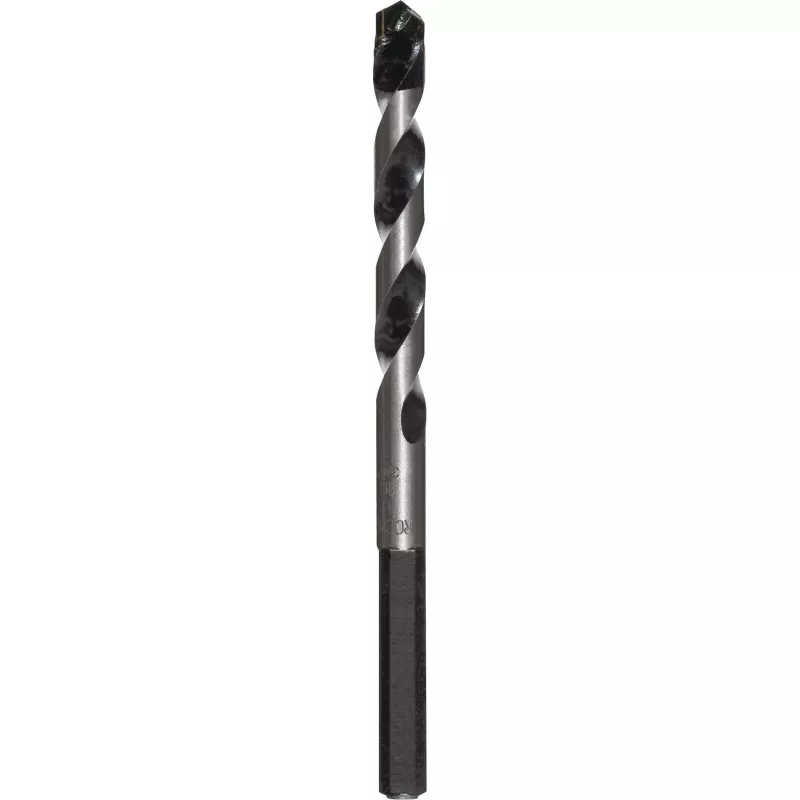 KWB 050720 Tungsteno karbido betono spiralinis grąžtas 12 mm, bendras ilgis 150 mm, cilindrinis kotas, 1 vnt.