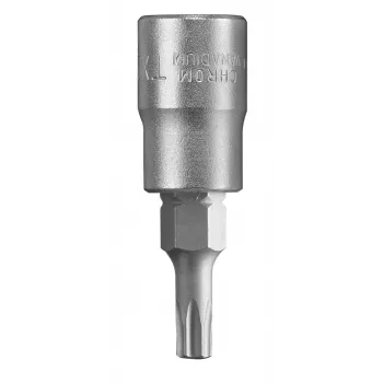 kwb 372020 Torx T20 1/4 inch šešiabriaunis atsuktuvas antgalis, 25 mm, S2 plieno