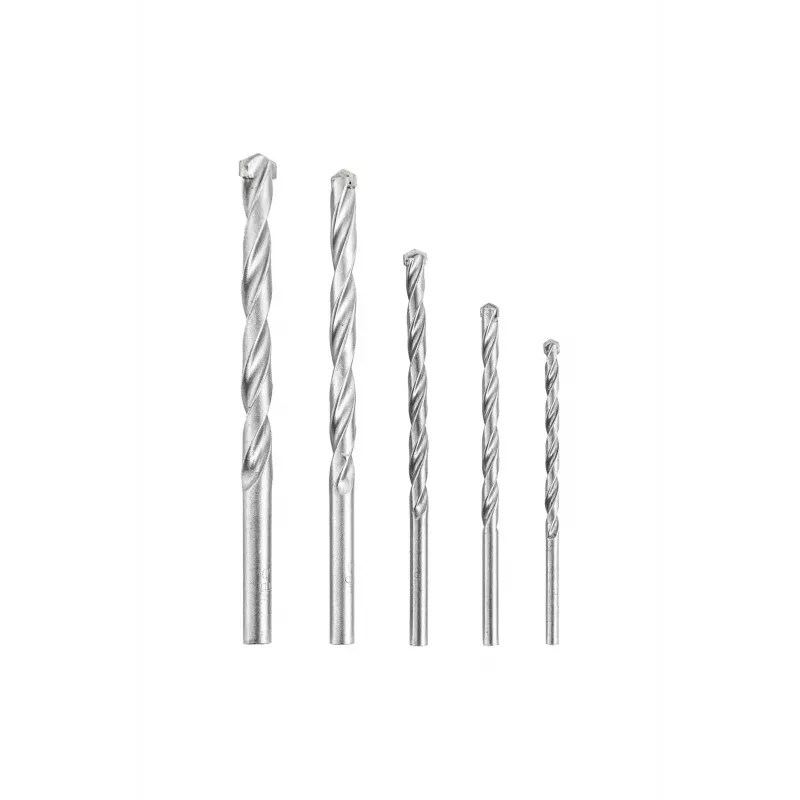 kwb 109140 grąžtų betonui rinkinys su karbido antgaliais, 5 dalių, 4-10 mm