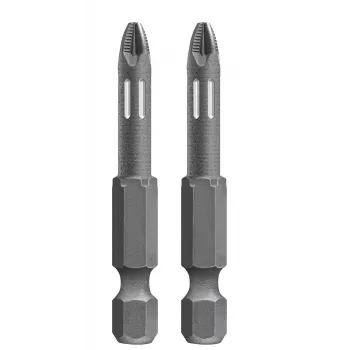 kwb 122153 PoziDriv antgalis PZ3, 25 mm, 1/4 colio šešiabriaunis kotas, plieninis, 2 vnt.