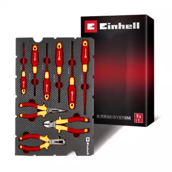 Einhell 370524 putų įdėklas 9 dalių organizatorius E-Case