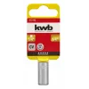 kwb 372143 lizdų adapteris nuo 1/2 colio iki 3/8 colio, chromo vanadžio plienas