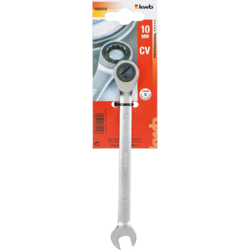 kwb 460410 dvigubas reketinis žiedinis veržliaraktis 10 mm